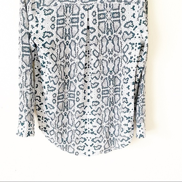 Equipment Essential Python Print Silk Shirt size small - Picture 14 of 16